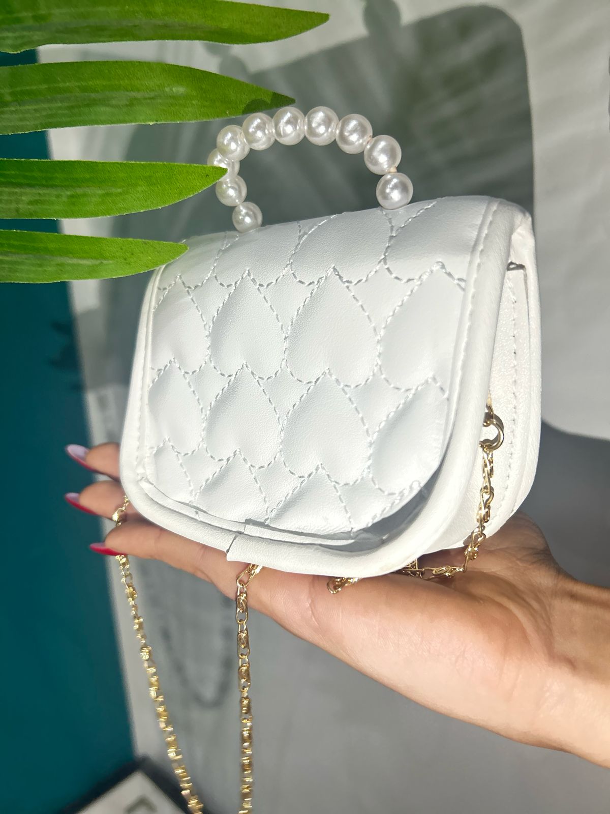 Sac Blanc Petit Modèle pour Fille