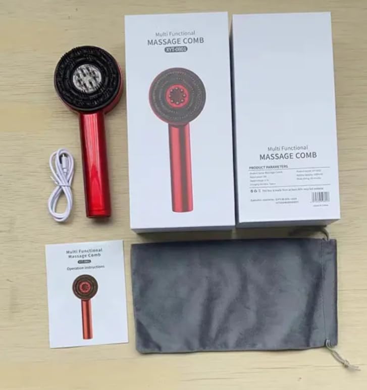 Masseur de cuir chevelu lumineux