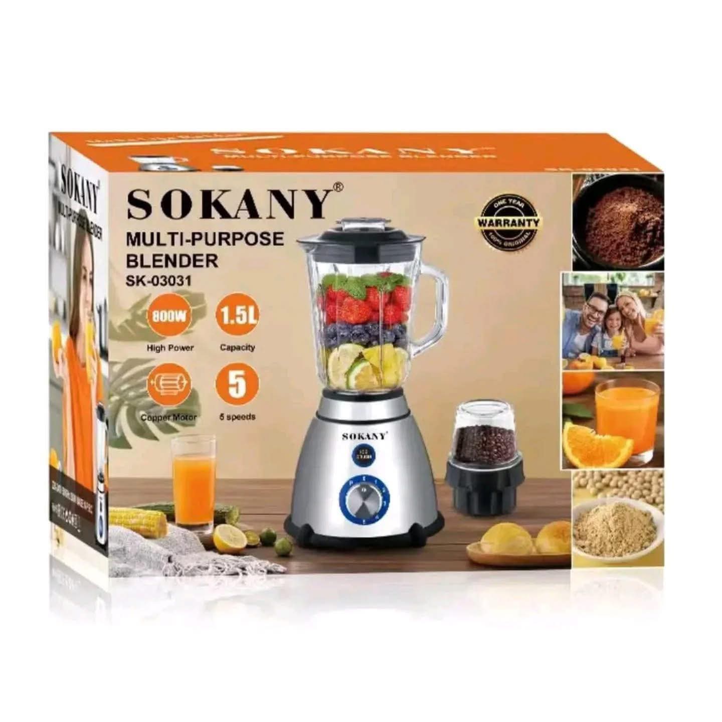 Blender multifonction Sokany
