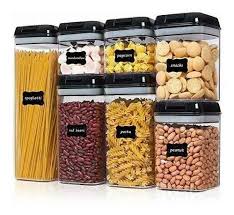 Set de 7 récipients alimentaires